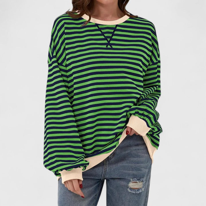Nora | Striped Knit Sweater