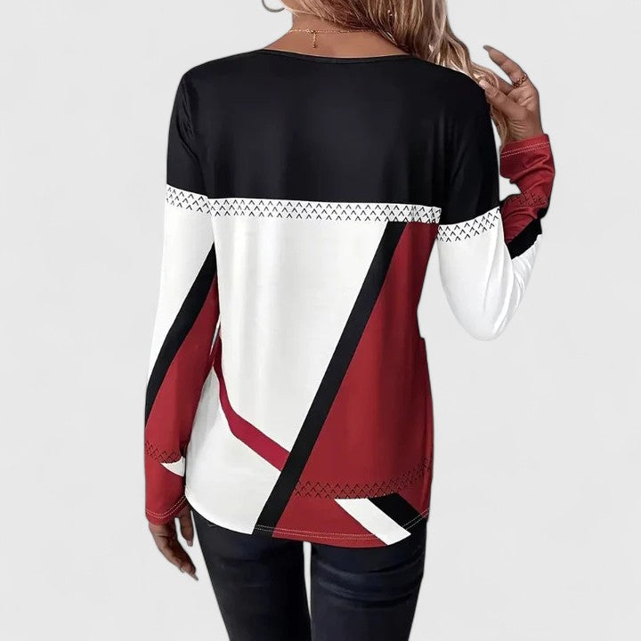 Lena | Modern Graphic Top