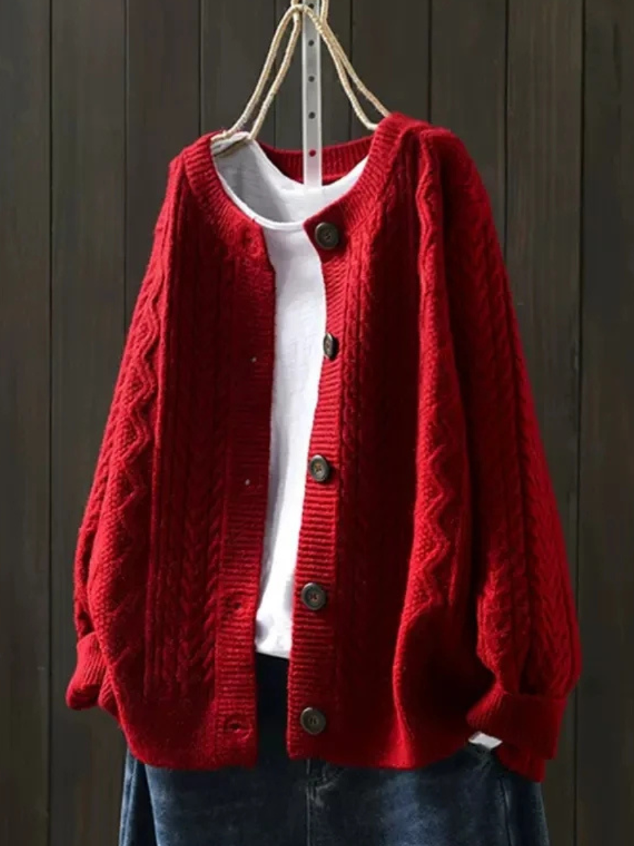 Astrid™ | Cable Cardigan