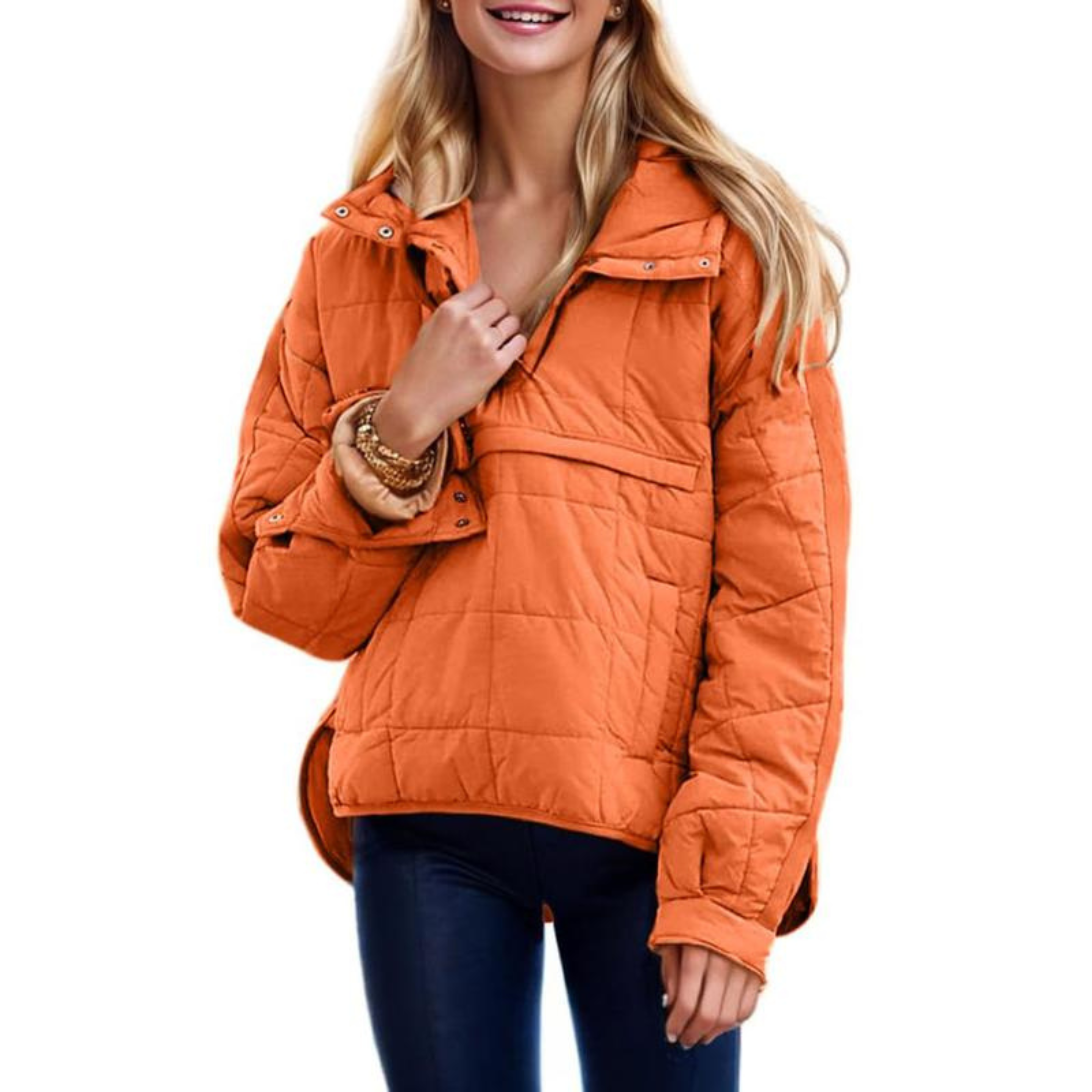 Farrell™ – Oversized Hooded Pullover Hooded Jacket