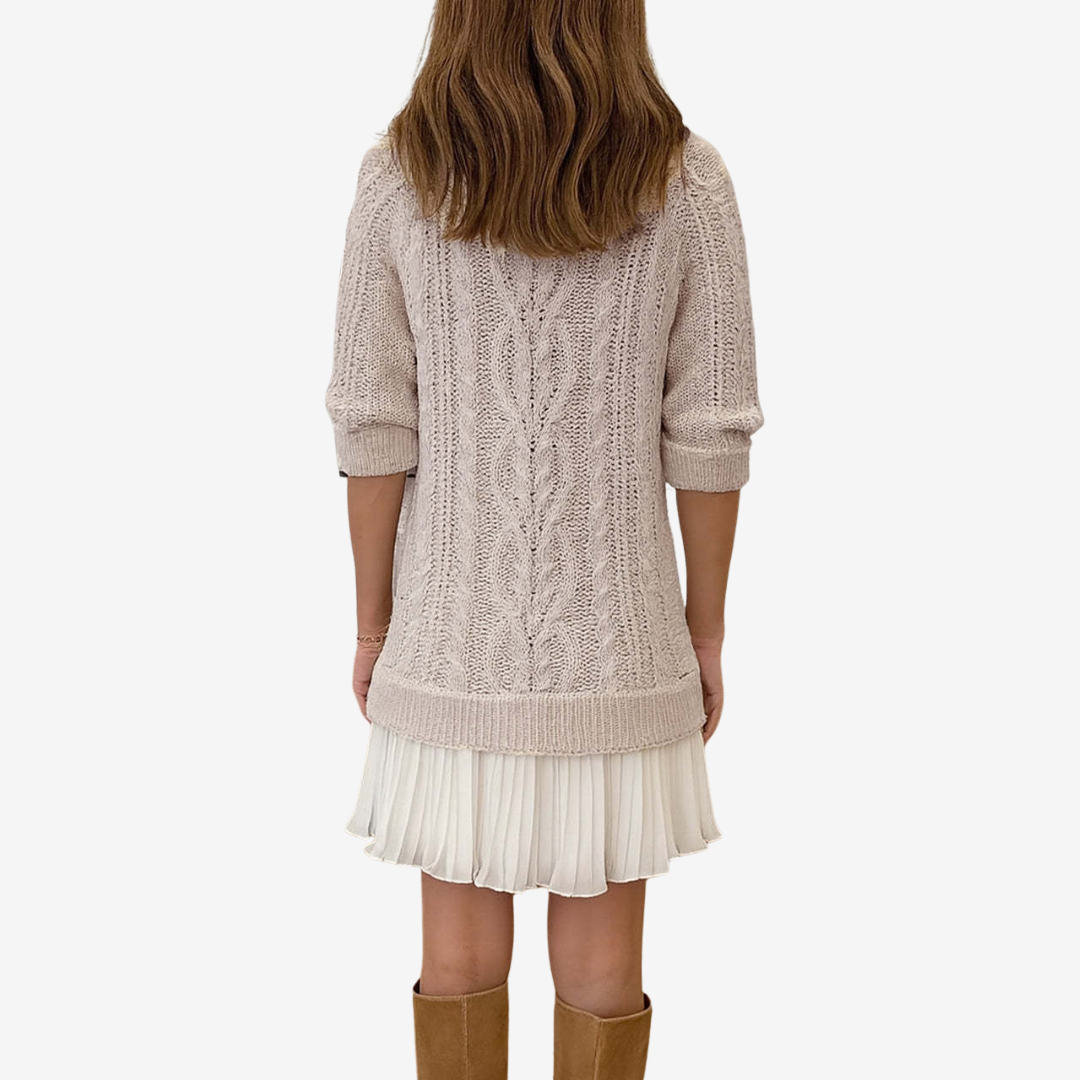 Claire™ | Knitted Sweater Dress