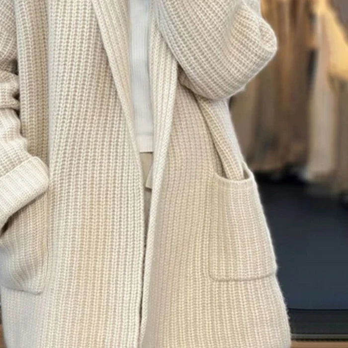 Sophie | Knitted Cardigan Sweater with Pockets