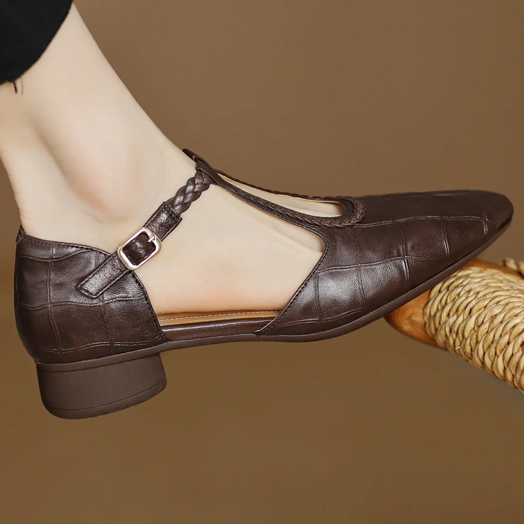 Scarlett&Claire™| Veronica Leather Sandals