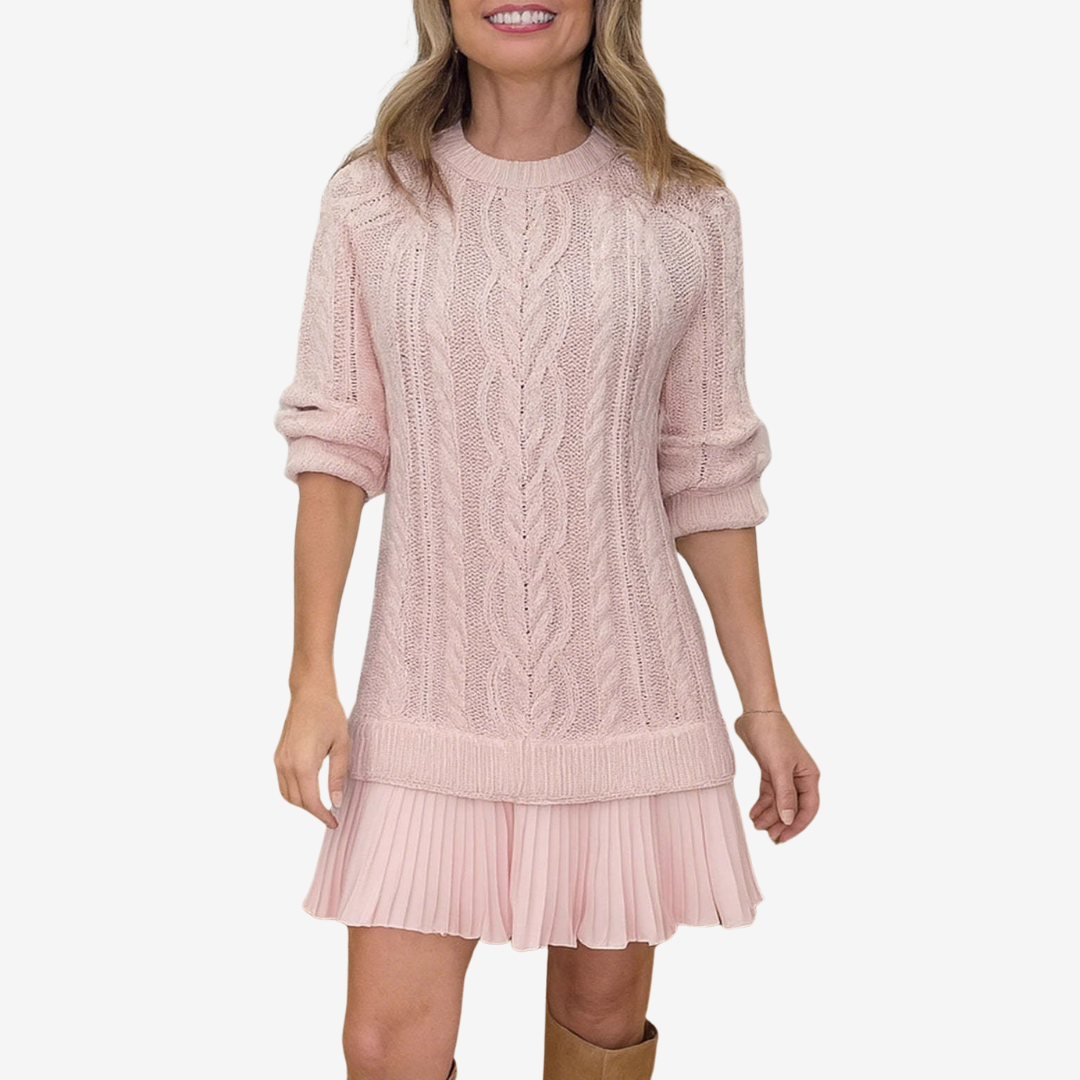 Claire™ | Knitted Sweater Dress
