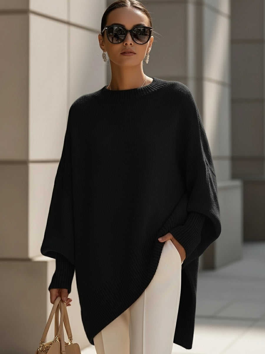 Bella™| Oversized Poncho Pullover