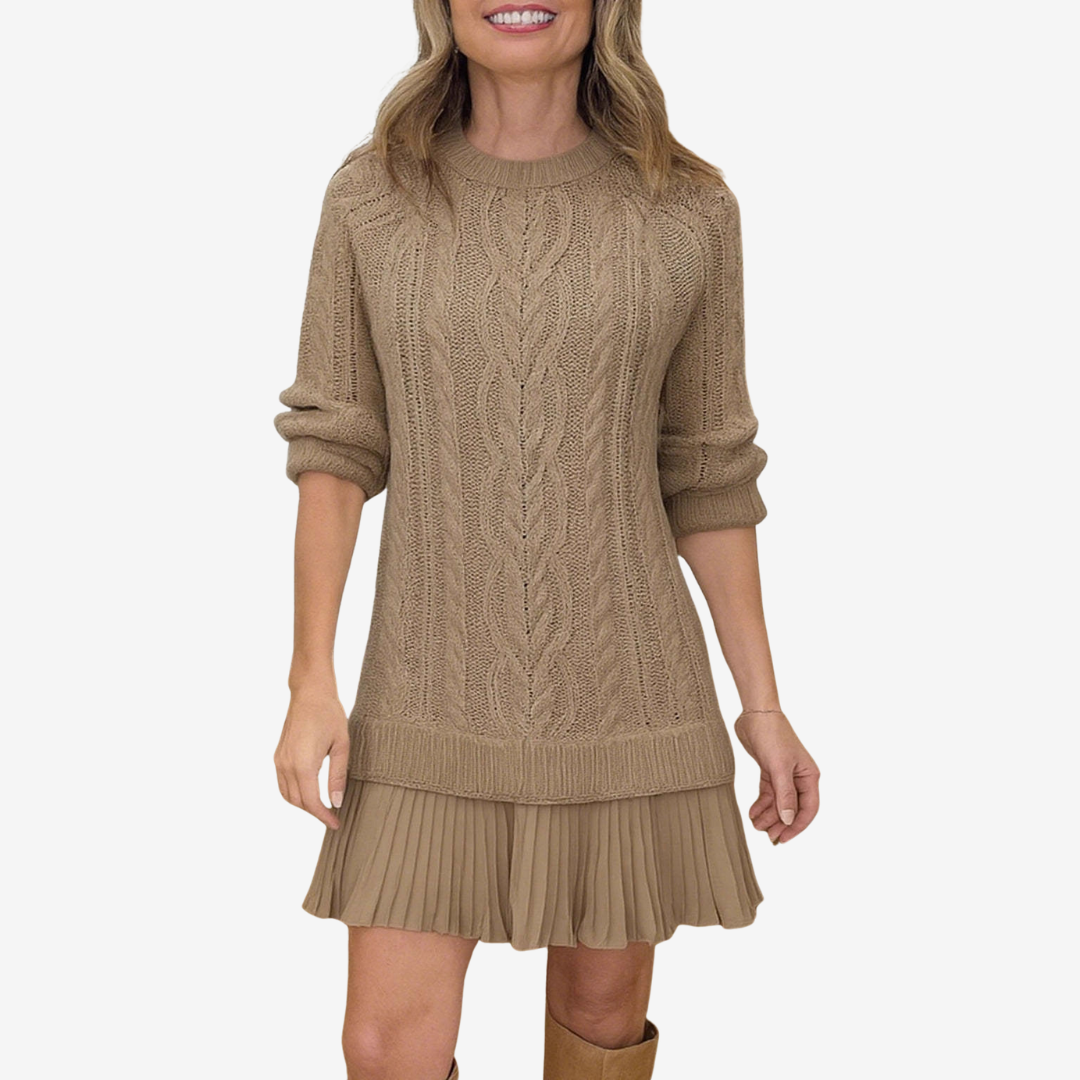 Claire™ | Knitted Sweater Dress