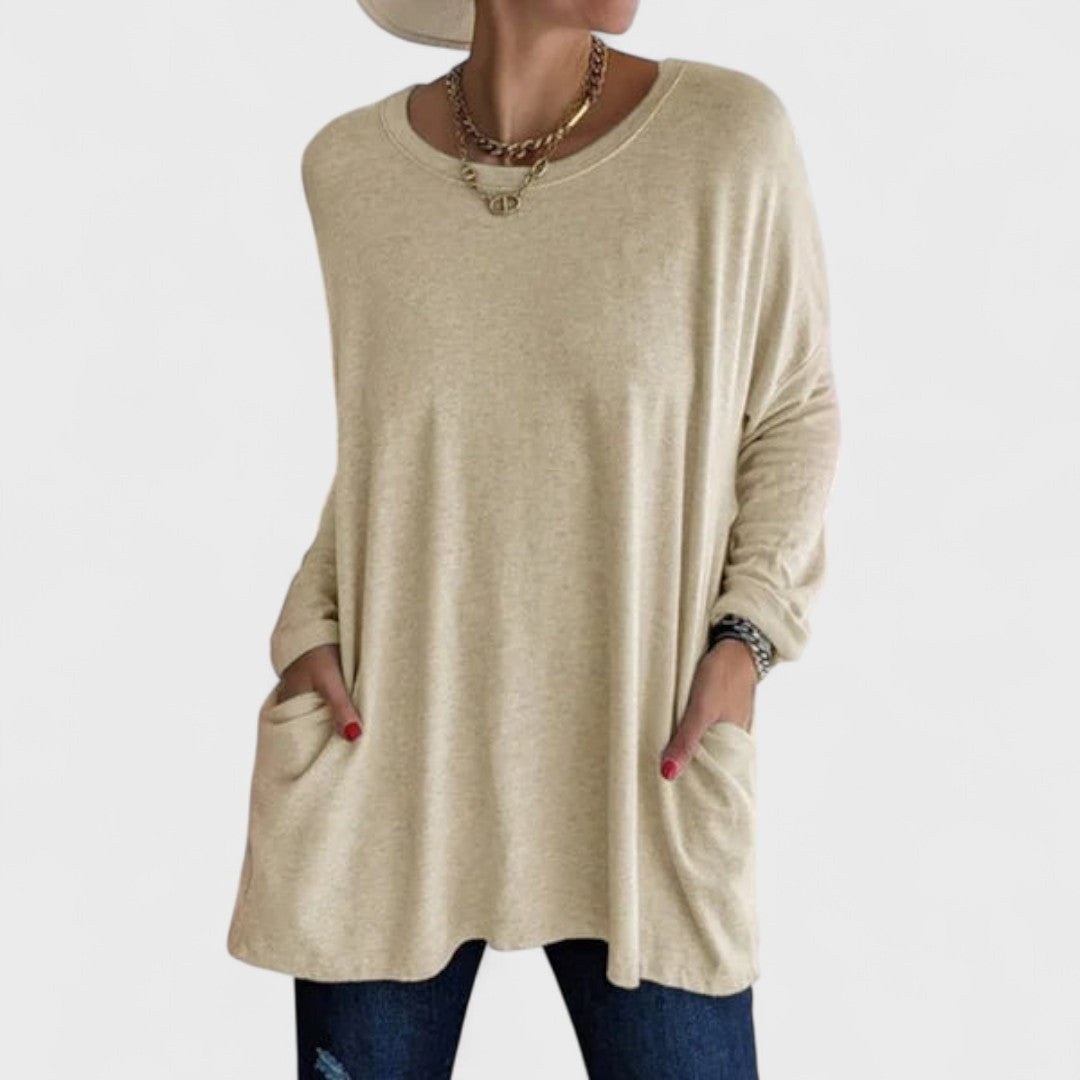 Moira | Relaxed Long Sleeve Top