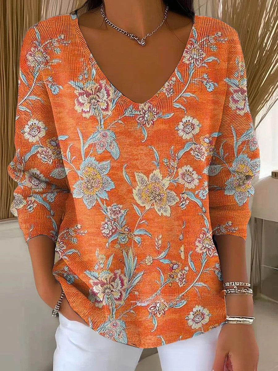 Camille | V-neck Sweater