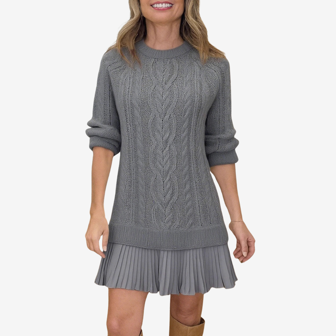 Claire™ | Knitted Sweater Dress
