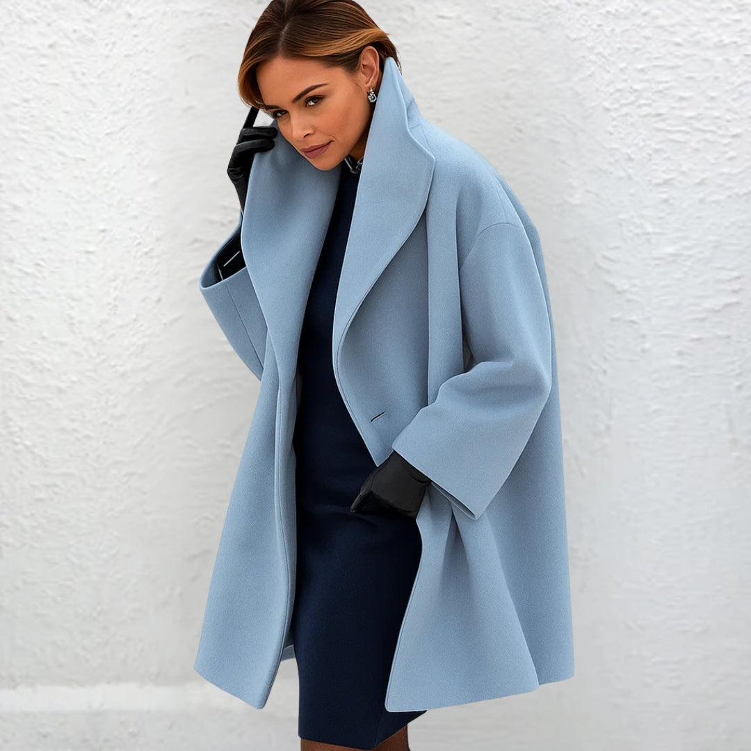 Ezra™ | Elegant Long Wool Coat
