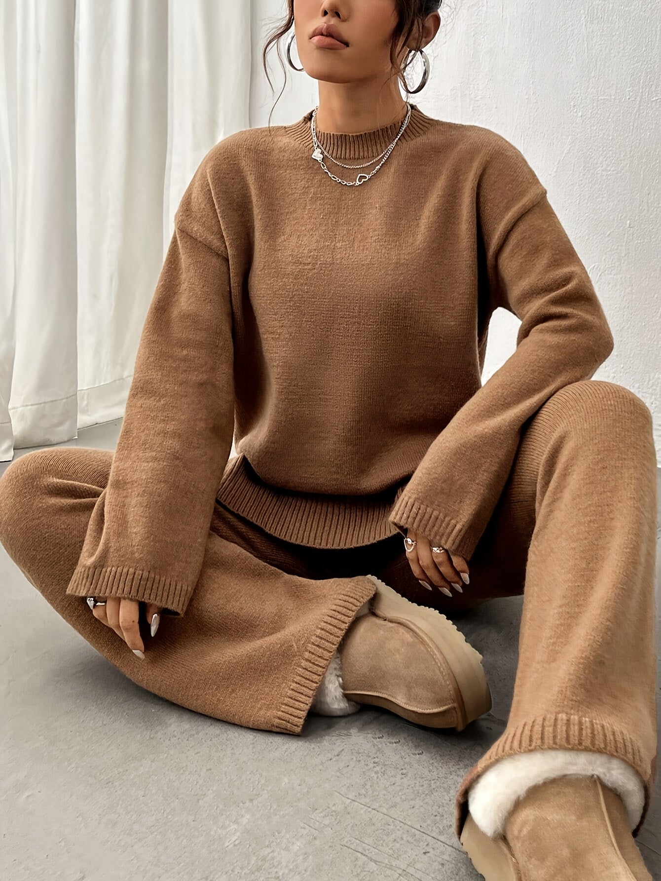 Emily | Comfortable Knitted Set