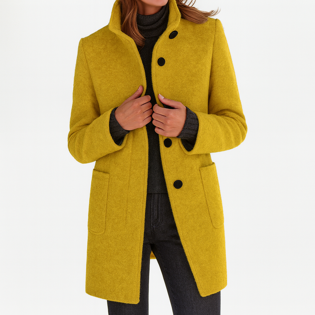 Lidia | High-Collar Jacket Made Of Wool
