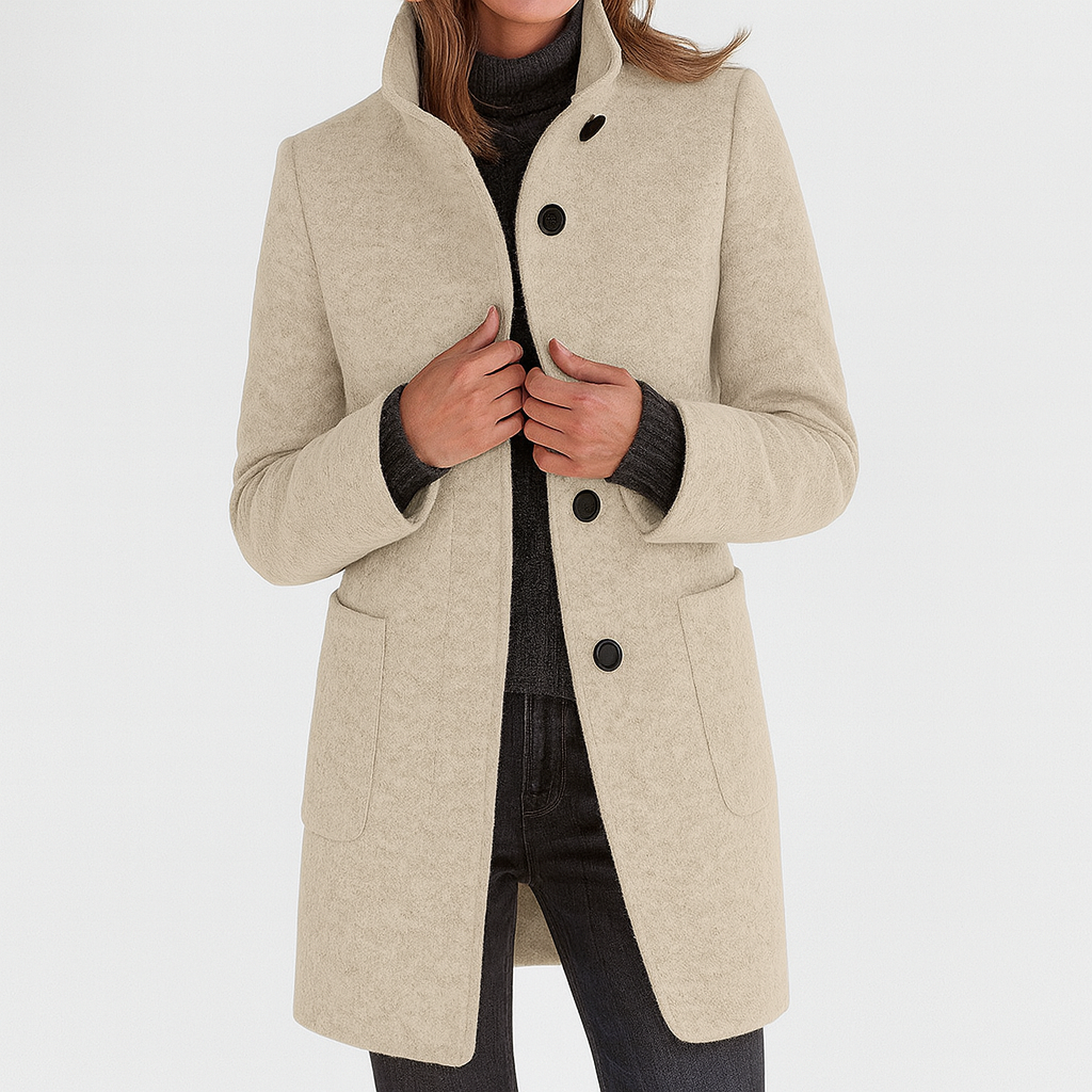Lidia | High-Collar Jacket Made Of Wool