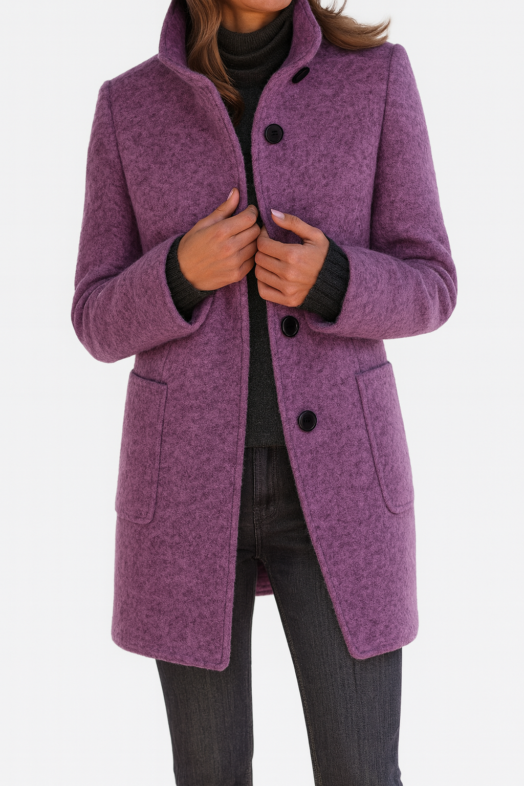 Lidia | High-Collar Jacket Made Of Wool