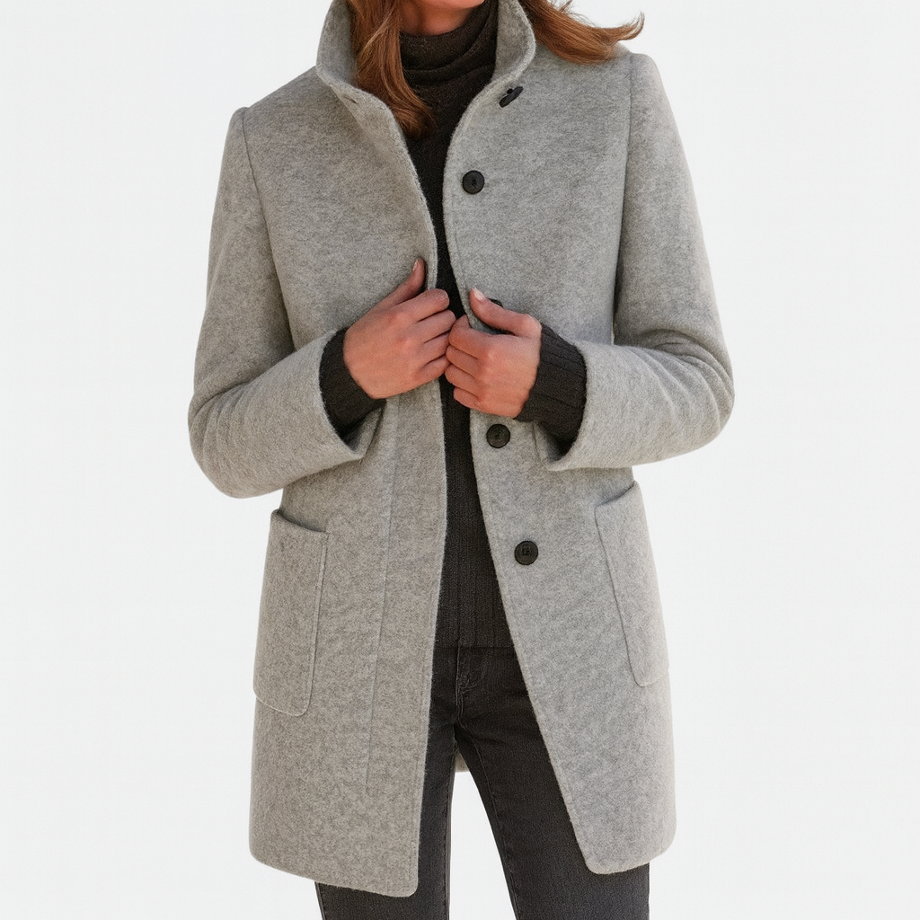 Lidia | High-Collar Jacket Made Of Wool