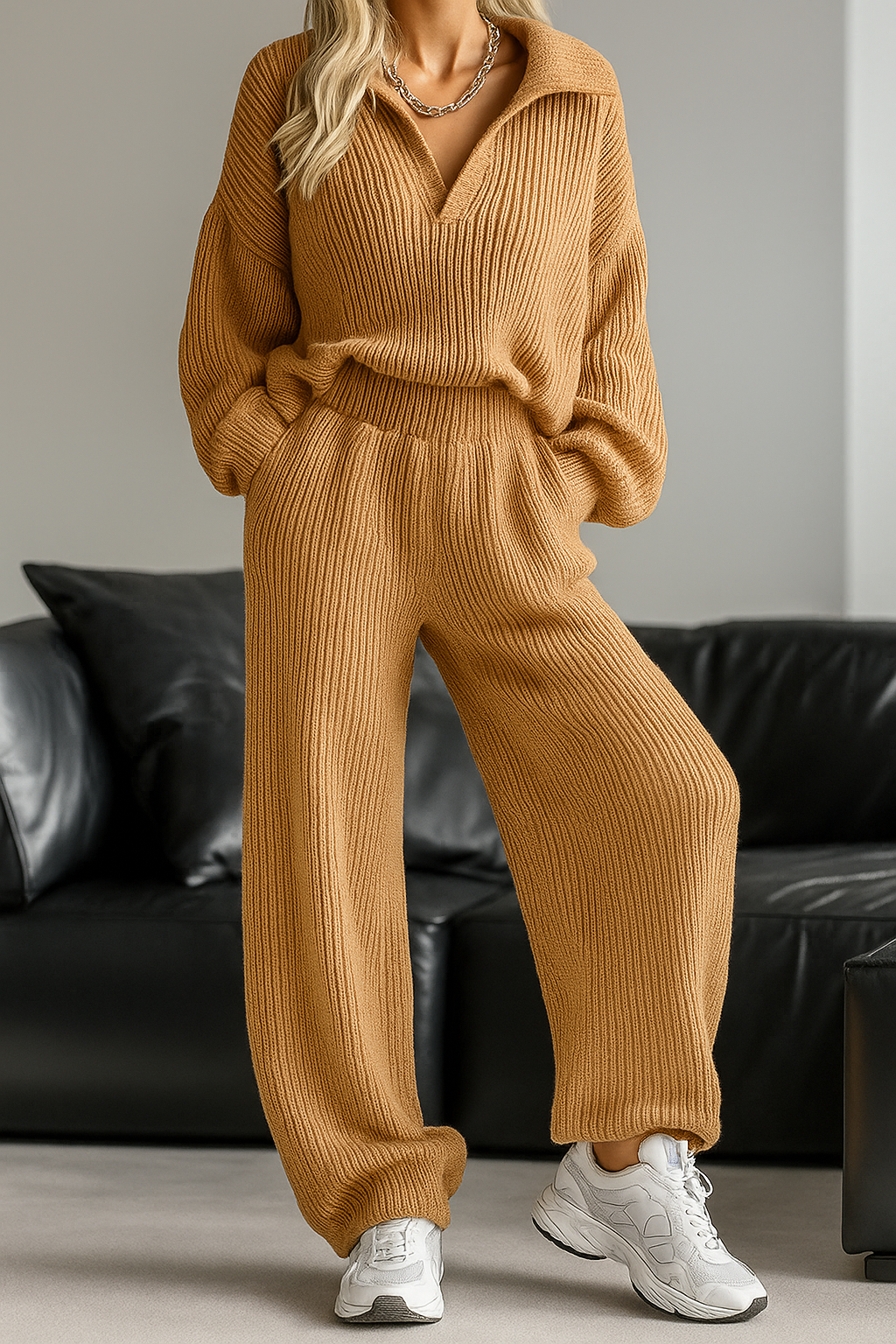 Mia™ | Cozy Knit Lounge Set