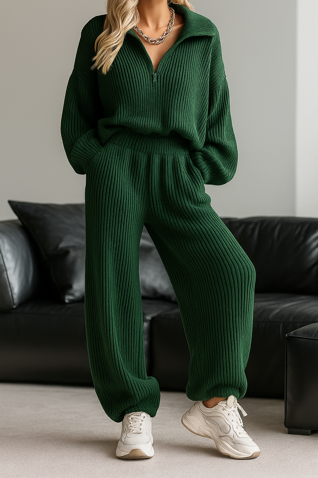 Mia™ | Cozy Knit Lounge Set