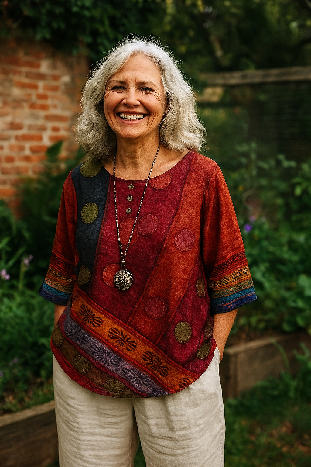 Helena | Elegant Artistic Top