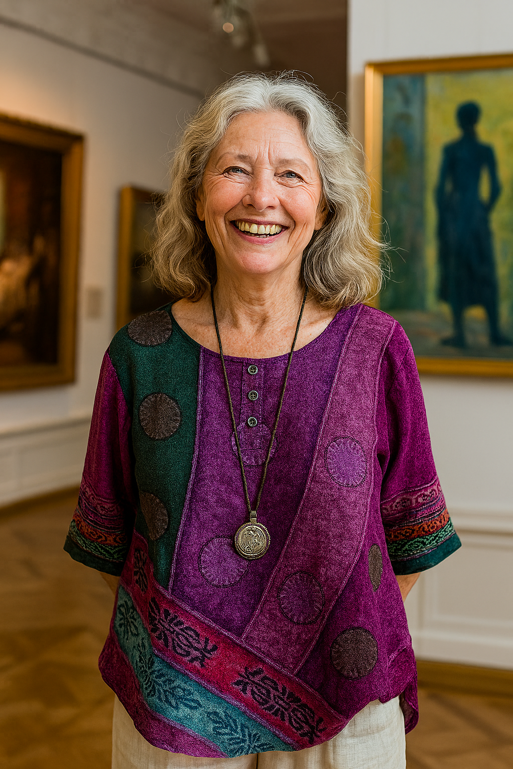 Helena | Elegant Artistic Top