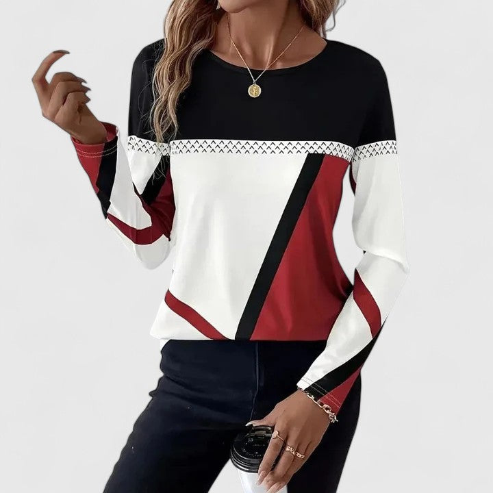 Lena | Modern Graphic Top