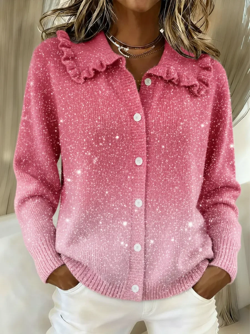 Margaret | Charming Sparkle Knit Cardigan - Brightens Your Day
