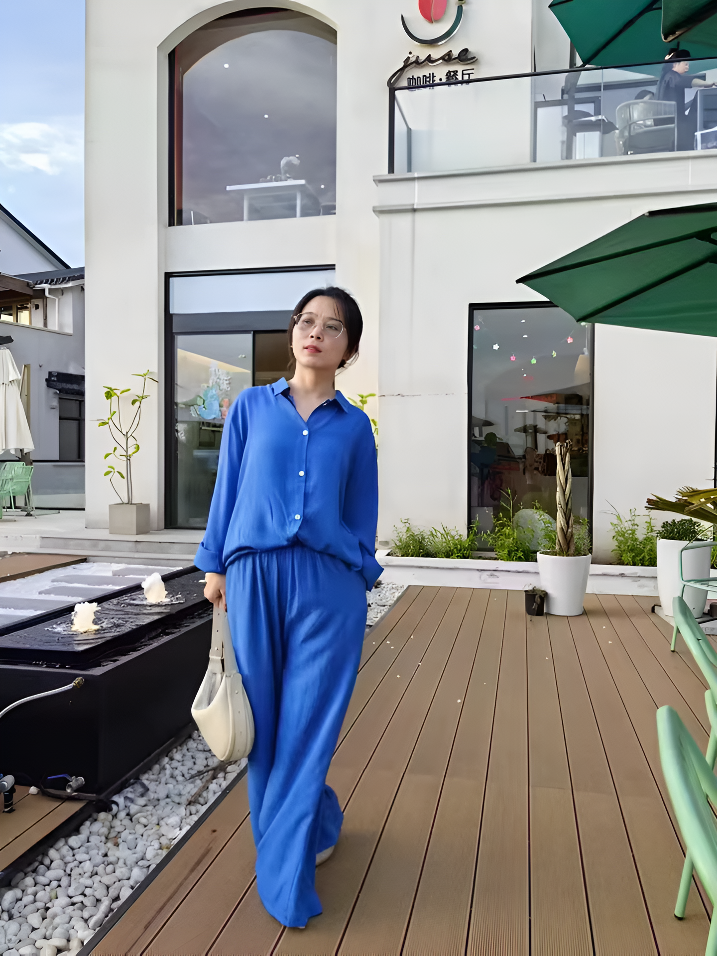 Larah | Linen Shirt Suit