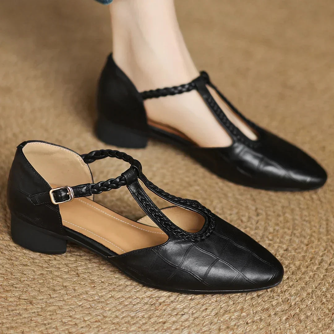 Scarlett&Claire™| Kepa Leather Mary Janes