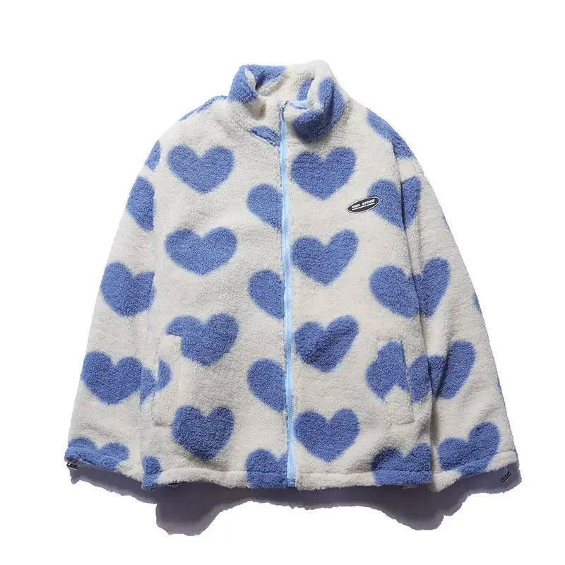 Linda™ | Reversible Heart-Pattern Jacket