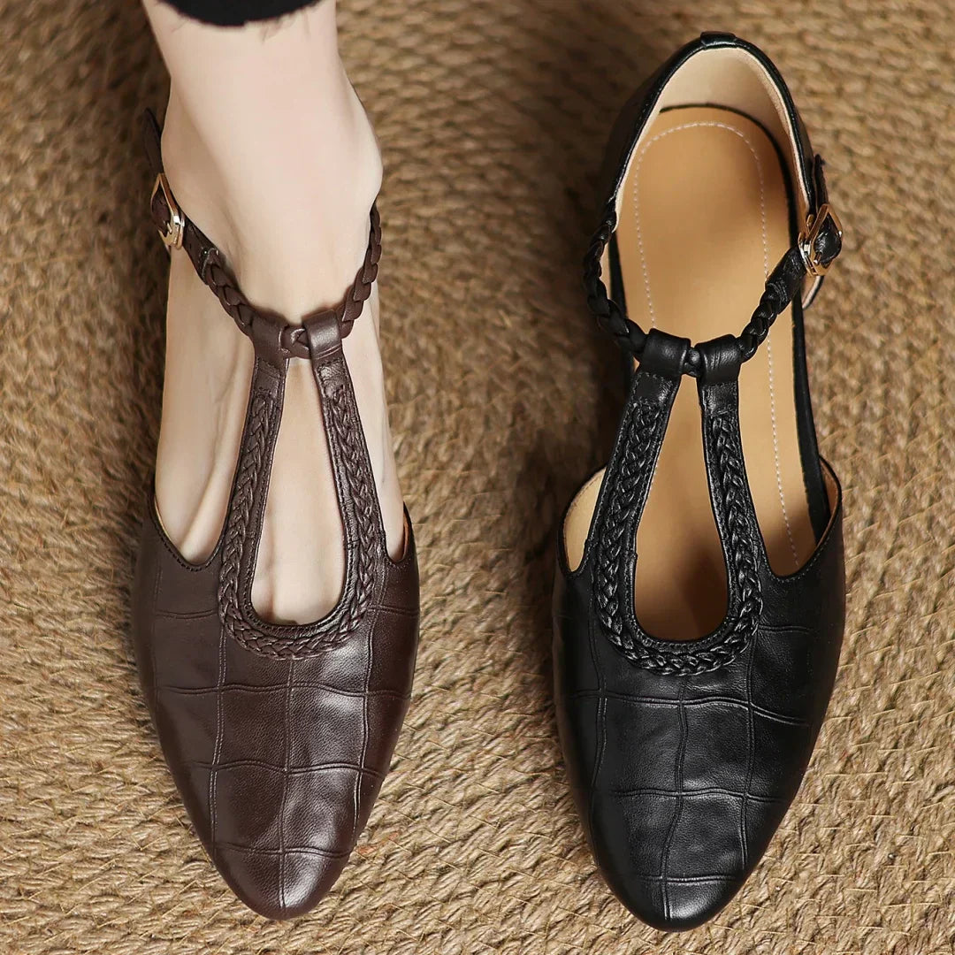 Scarlett&Claire™| Kepa Leather Mary Janes
