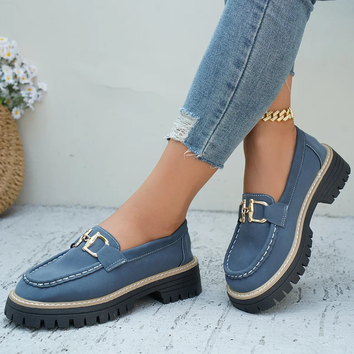 Sarah™ | Premium Orthopedic Moccasins for Effortless Elegance