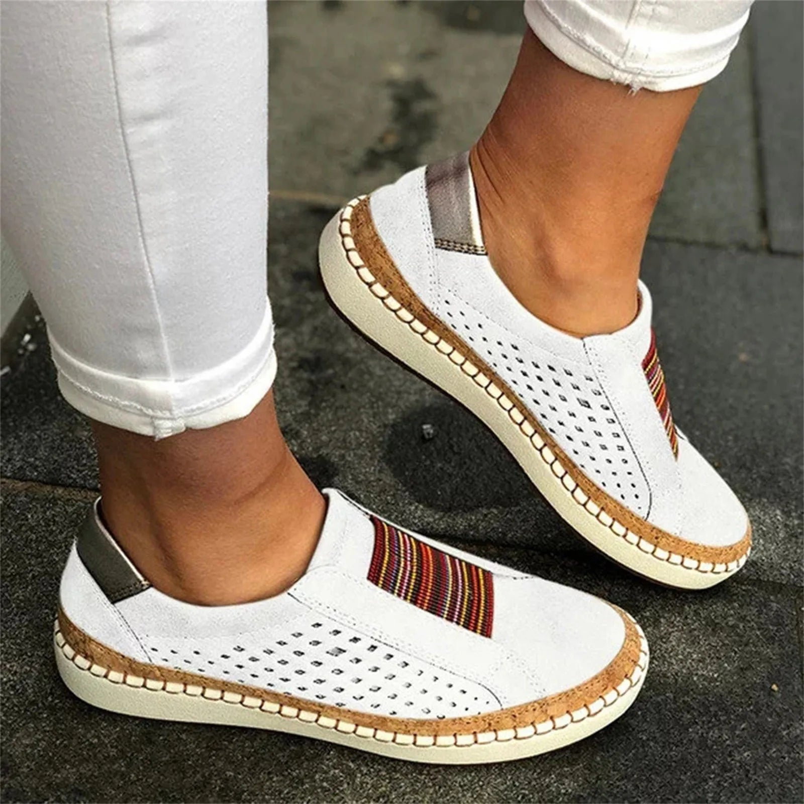 Nancy | Orthopedic Breathable Mesh Comfort Slip-Ons