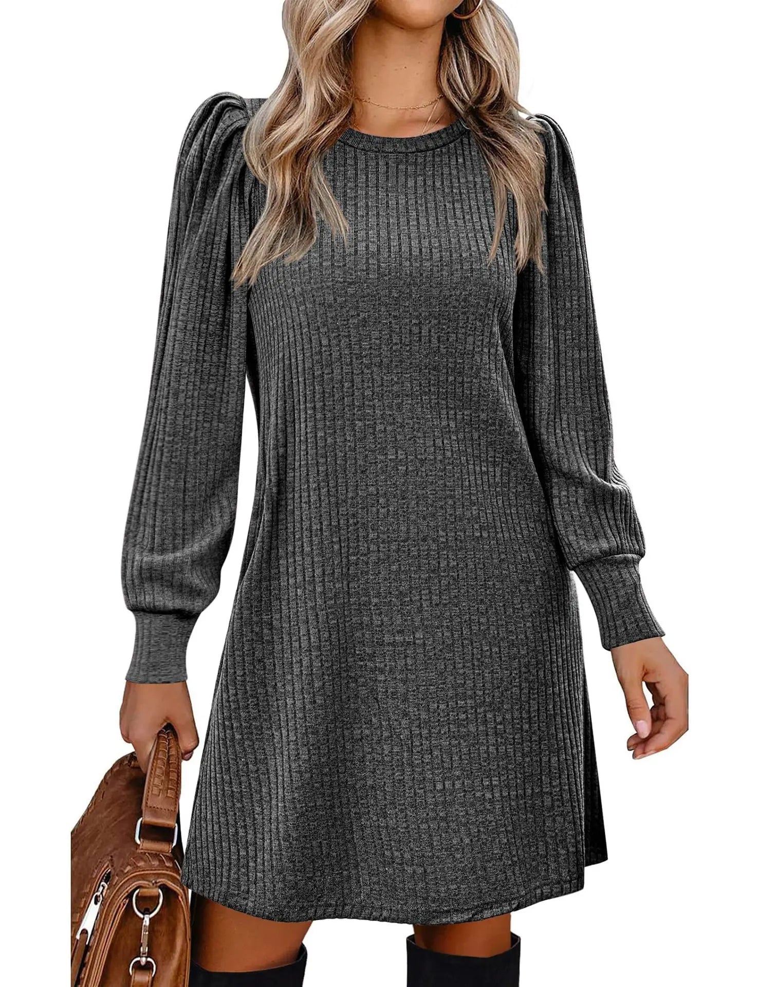 Nora | Soft Knit Casual Winter Dress