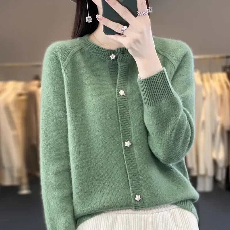 Margaret | Charming Knitted Cardigan