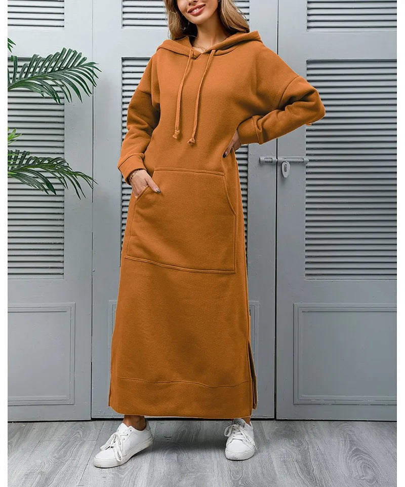 Avery | Cozy Long Hoodie Dress