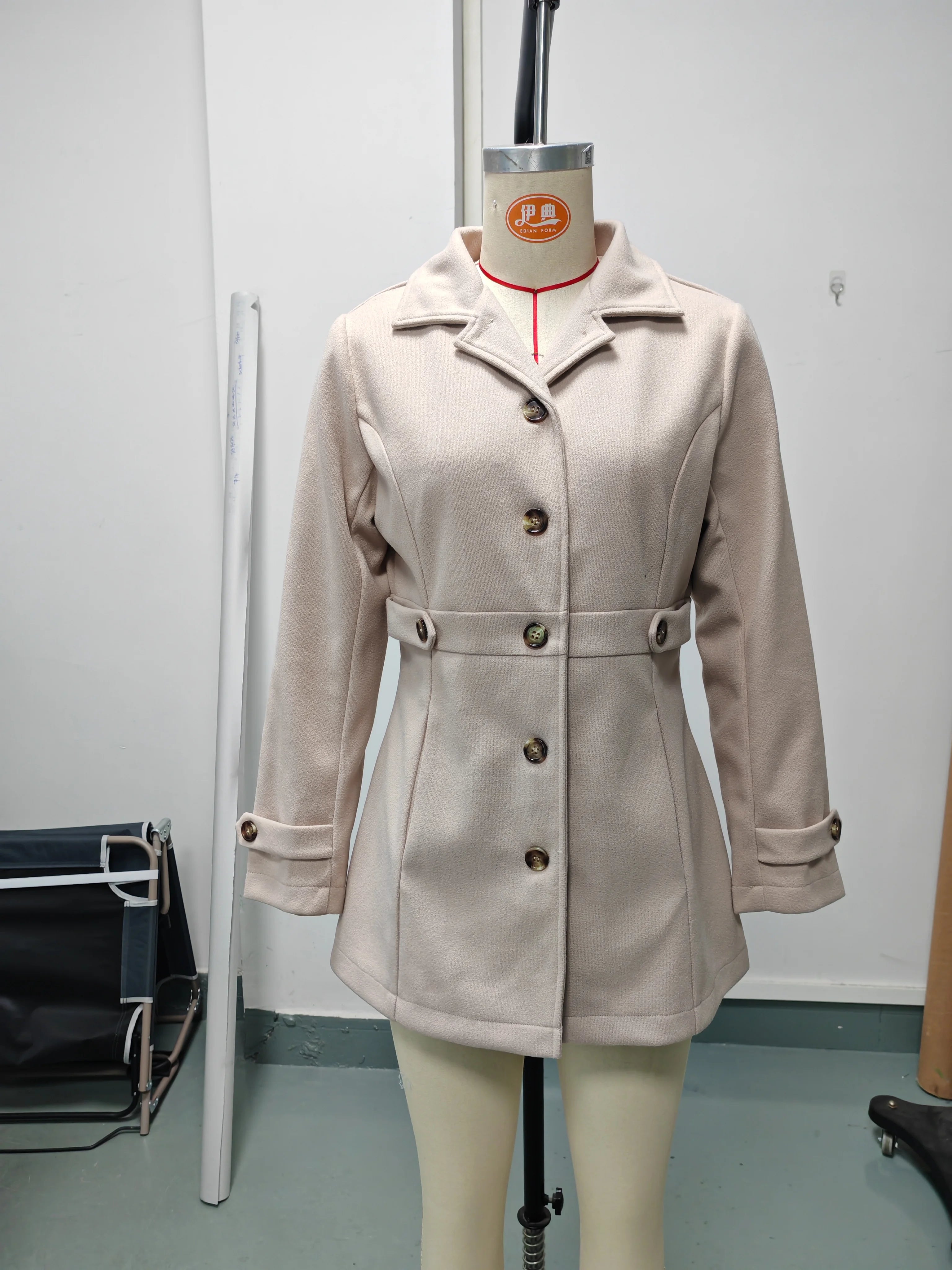 Emma | Women’s Wool Blend Long Coat