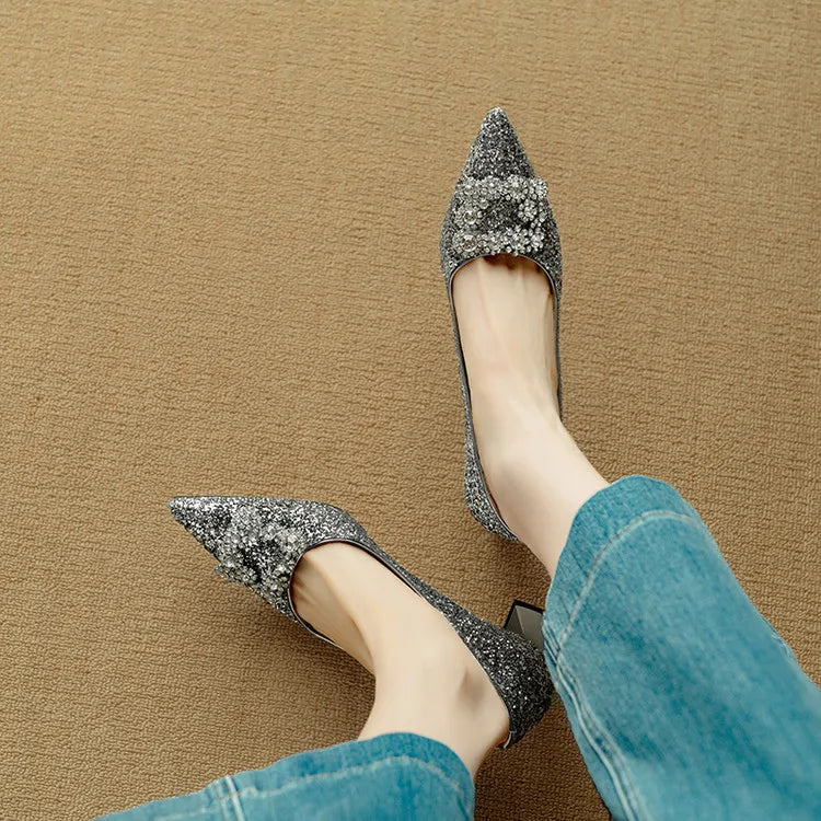 Scarlett&Claire™| Gloria Glitter Pumps