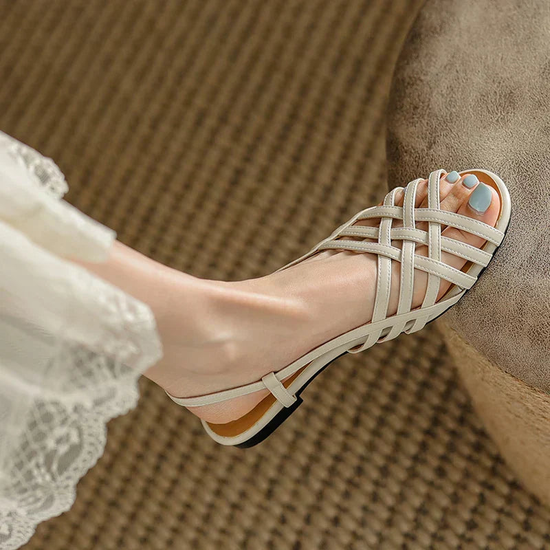 Scarlett&Claire™| Klaire Flat Sandals