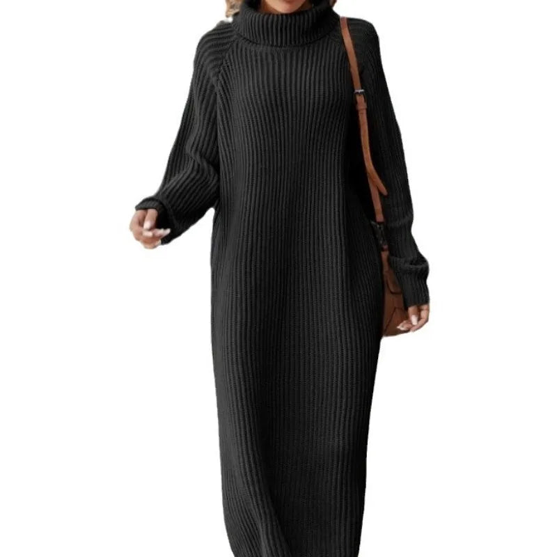 Nora | Classic Turtleneck Knit Dress