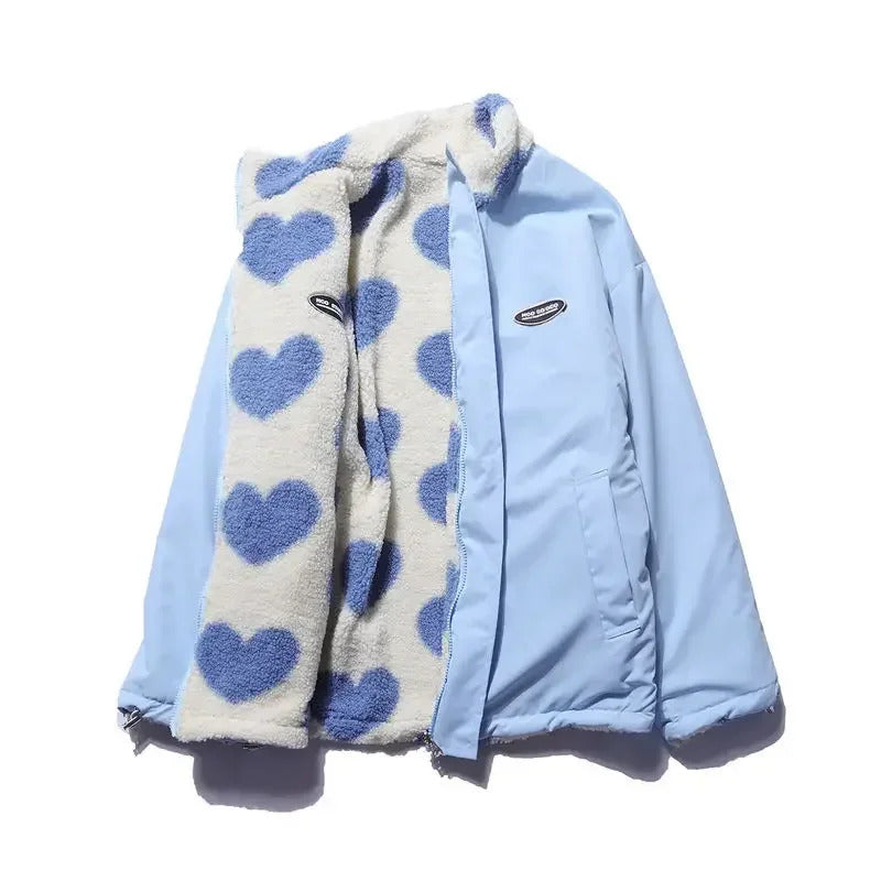 Linda™ | Reversible Heart-Pattern Jacket