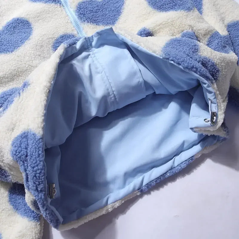 Linda™ | Reversible Heart-Pattern Jacket