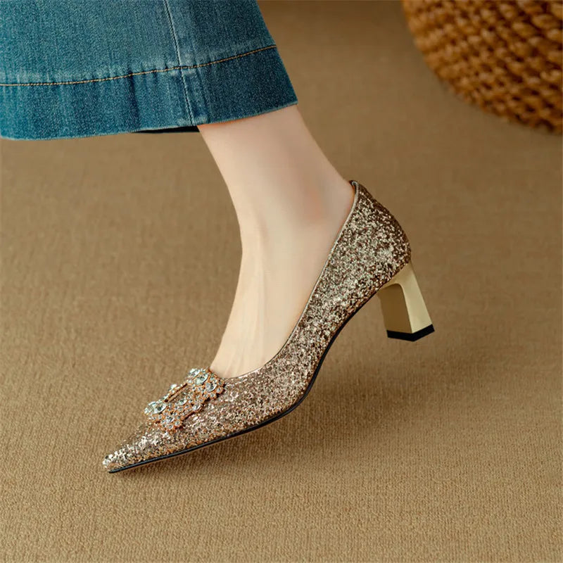 Scarlett&Claire™| Gloria Glitter Pumps