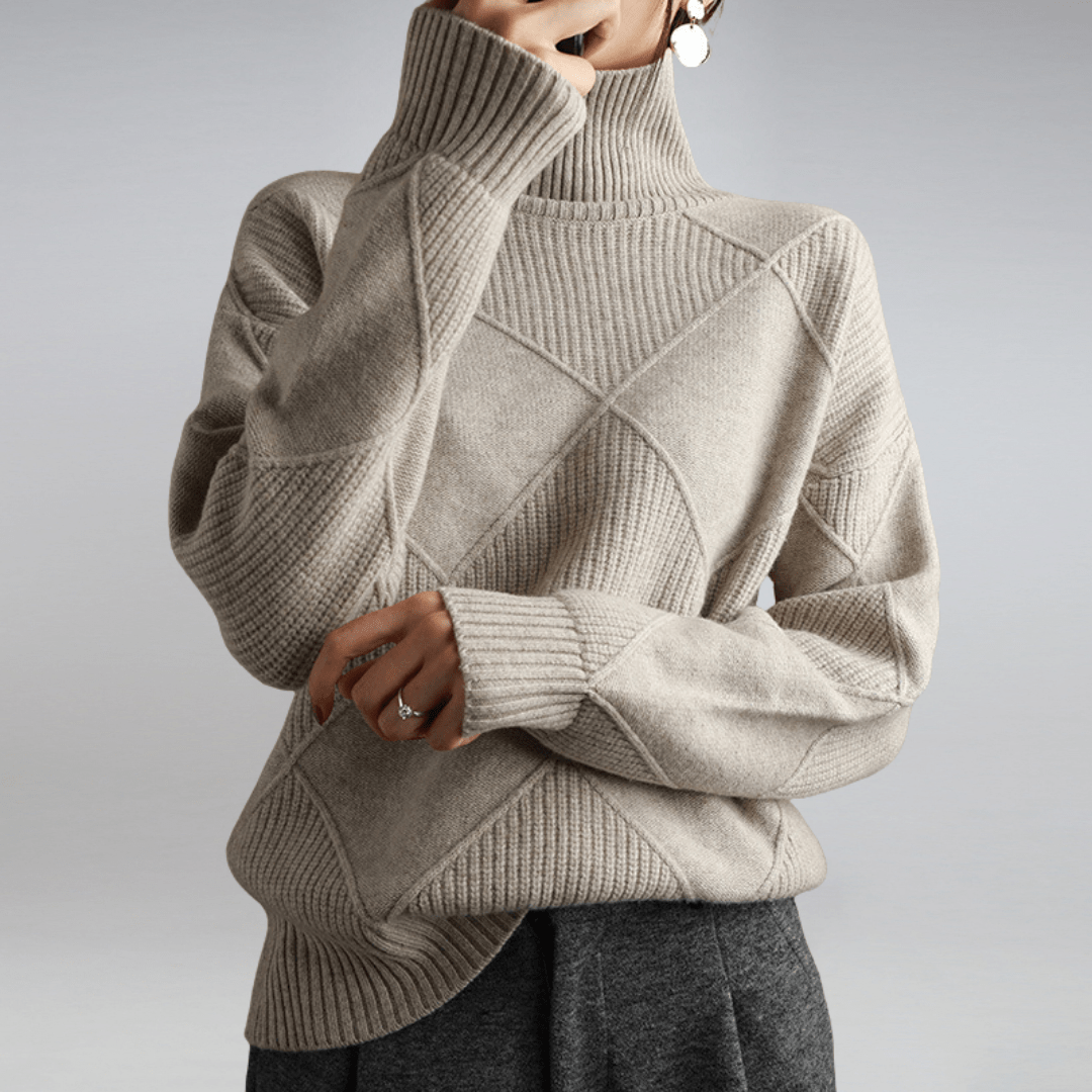 Claire | Soft turtleneck sweater