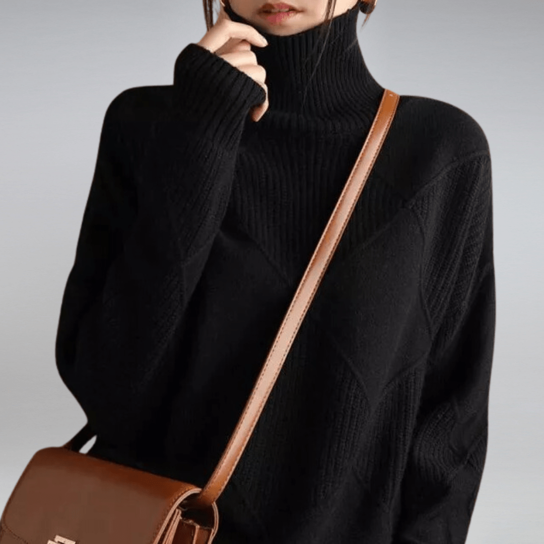 Claire | Soft turtleneck sweater