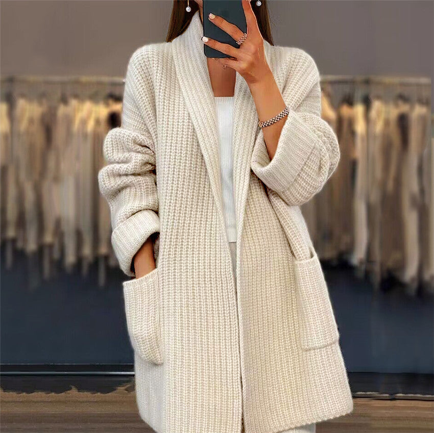 Sophie | Knitted Cardigan Sweater with Pockets