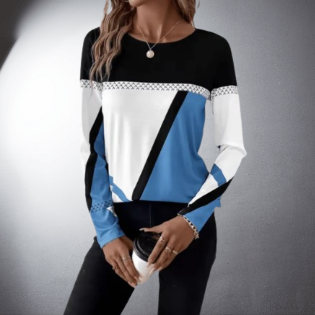 Lena | Modern Graphic Top