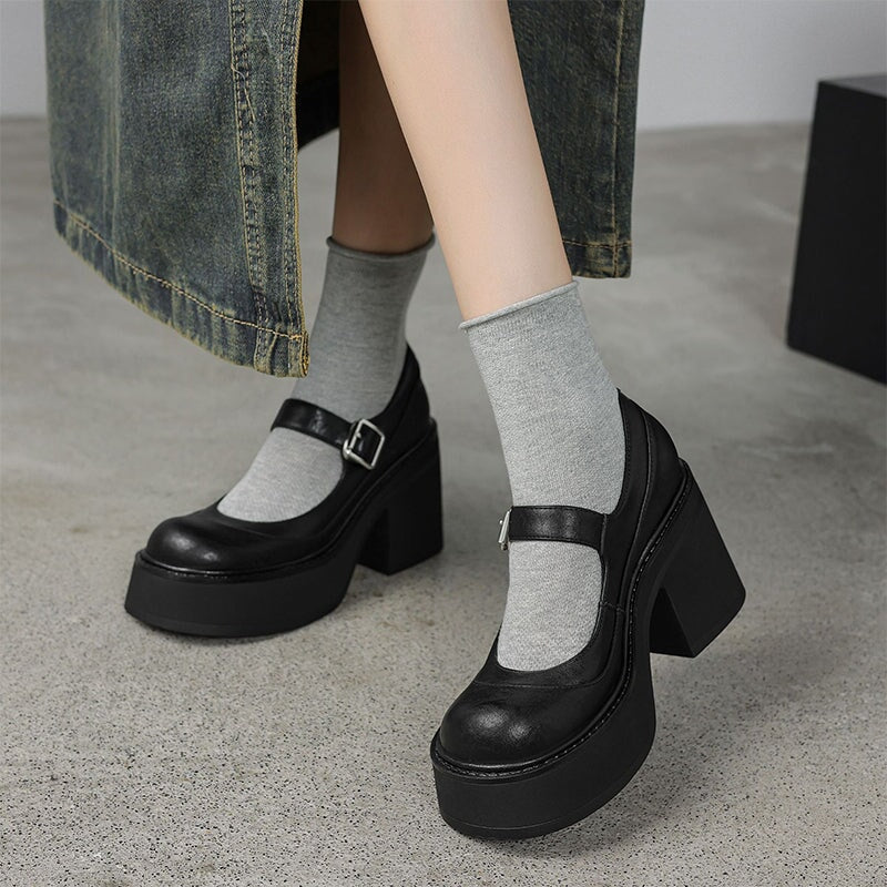 Scarlett&Claire™| Pela Leather Pumps