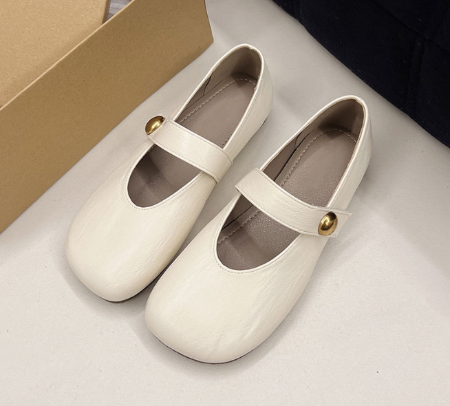 Scarlett&Claire™| Irene Leather Mary Janes
