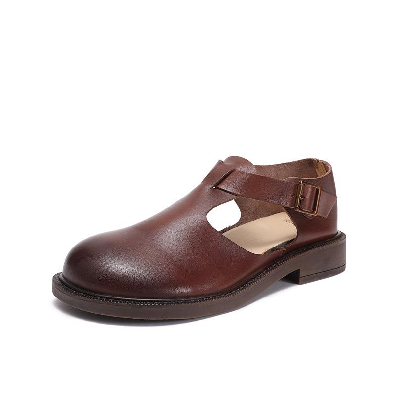 Scarlett&Claire™| Colette Leather Mary Janes
