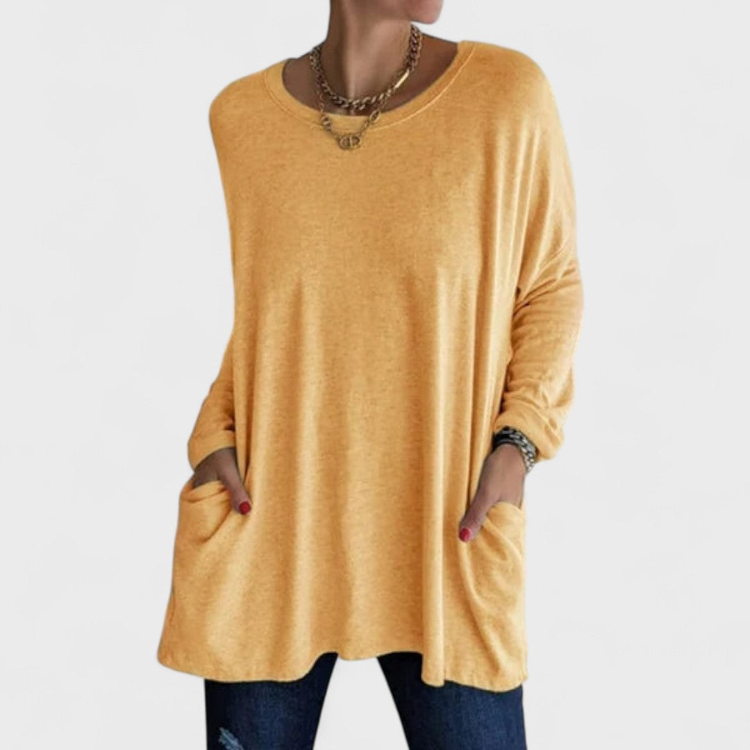 Moira | Relaxed Long Sleeve Top