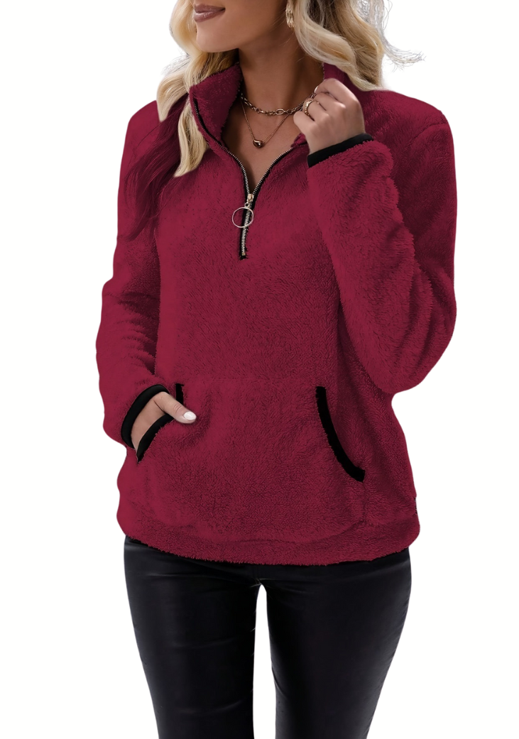 Rosely™ | Cozy Fleece Sweatshirt